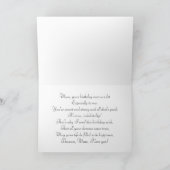 HAPPY BIRTHDAY MUM GREETING CARD KARTE (Innenseite)