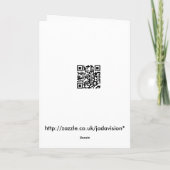 Happy BIrthday Mum Karte (Rückseite)