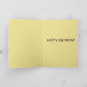 Happy Birthday My Friend Karte (Innenseite)