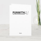 Happy Birthday (Name hinzufügen) | Junge auf dem F Karte (Rückseite)