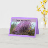 Happy Birthday Nana Karte (Gelbe Blume)