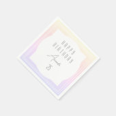 Happy Birthday Napkins HAMbyWG Serviette (Ecke)