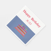 Happy Birthday Napkins Serviette (Ecke)