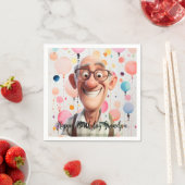 Happy Birthday Napkins Serviette (Beispiel)