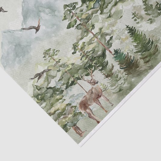 Happy Birthday Natur und draußen Seidenpapier (Ausschnitt)