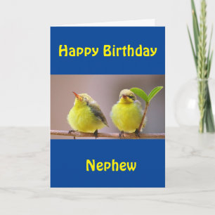 HAPPY BIRTHDAY "NEPHEW" CARD KARTE