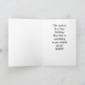 HAPPY BIRTHDAY "NEPHEW" CARD KARTE (Innenseite)