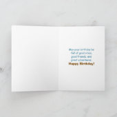 Happy Birthday Nephew | Sentimental Karte (Innenseite)