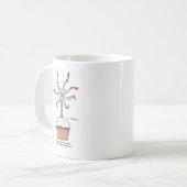 Happy Birthday Neuron Cupcake Kaffeetasse (Vorderseite Links)