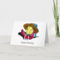 Happy Birthday Niedlich Chick by April Robbins