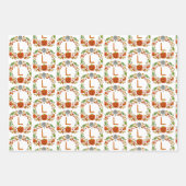 Happy Birthday Niedlich Ghosts Geschenkpapier Set (Vorderseite 3)