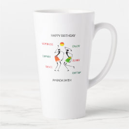 Happy Birthday Niedlich Happiness Tance Milchtasse