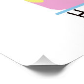 Happy Birthday Niedlich Party Mouse Poster (Ecke)