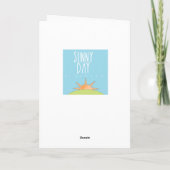 Happy Birthday Niedlich Pinguin Karte (Rückseite)