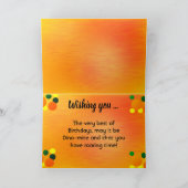 Happy Birthday Niedlich Red Dinosaurier Karte (Innenseite)