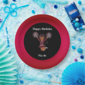 "Happy Birthday" - Niedliche Teller (Party)