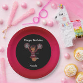"Happy Birthday" - Niedliche Teller (Party)
