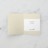 Happy Birthday Nordic Minimal Individuelle Name (Innenseite)