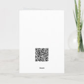 Happy Birthday Northern Lights Alaska Moose Karte (Rückseite)