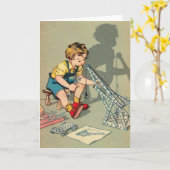 Happy Birthday Note Card Karte (Gelbe Blume)