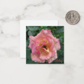 Happy Birthday Note Card Mitteilungskarte (Vorderseite/Rückseite Beispiel)