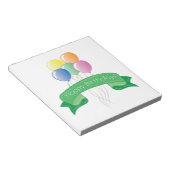 Happy Birthday Notizblock (angewinkelt)