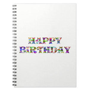 Happy Birthday Notizblock