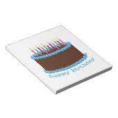 Happy Birthday Notizblock (angewinkelt)