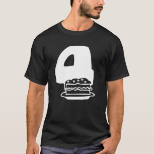 Happy Birthday Number 4 Party T-Shirt