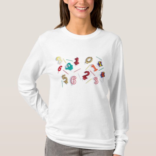 Happy Birthday Number T-Shirt (Vorderseite)