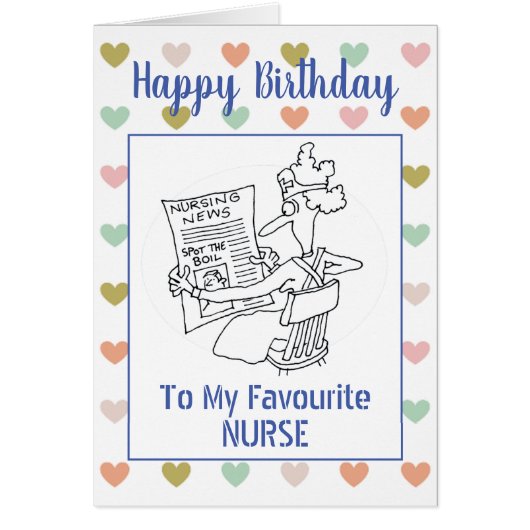Happy Birthday Nurse (Vorne)