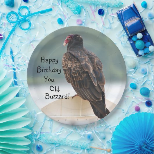 Happy Birthday Old Buzzard Pappteller (Party)