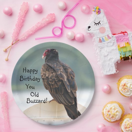Happy Birthday Old Buzzard Pappteller (Party)
