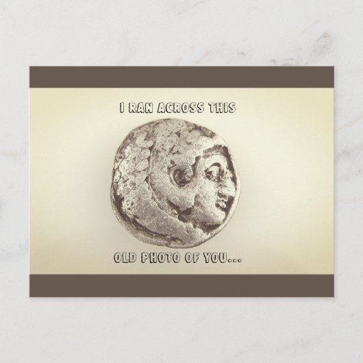 HAPPY BIRTHDAY OLD FUNNY Postcard Postkarte (Vorderseite)