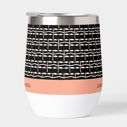 Happy Birthday Oma Ethnic African Art Pattern (Rechts)