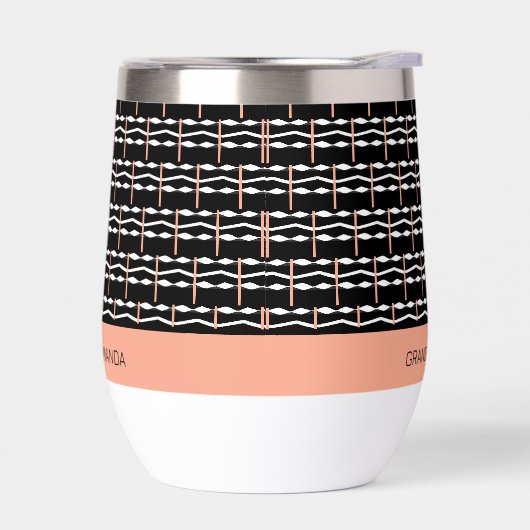 Happy Birthday Oma Ethnic African Art Pattern (Links)