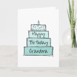 Happy Birthday Oma Karte