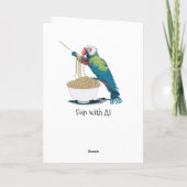 Happy Birthday Oma Personalisiert Karte (Rückseite)