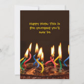 Happy Birthday on a Theater Marquee (Rückseite)