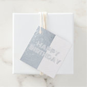 Happy Birthday Op Einfaches Highlights Geschenkanhänger (Mit Box)