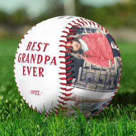 Happy Birthday Opa Modern 4 Foto Collage Baseball