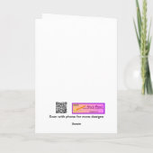 Happy Birthday Opanke Folk Dance Shoes for Dancers Karte (Rückseite)