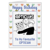 Happy Birthday Optician (Vorne)
