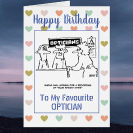 Happy Birthday Optician