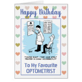 Happy Birthday Optometrist (Vorne)
