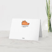 Happy Birthday Orange Cat Mama Karte (Rückseite)