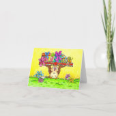 Happy Birthday Owl Gruß Dankeskarte (Vorderseite)