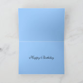 Happy Birthday Palm Tree Karte (Innenseite)