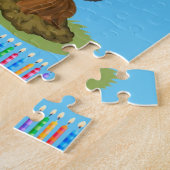 Happy Birthday Panda Bear Candles Puzzle (Seite)
