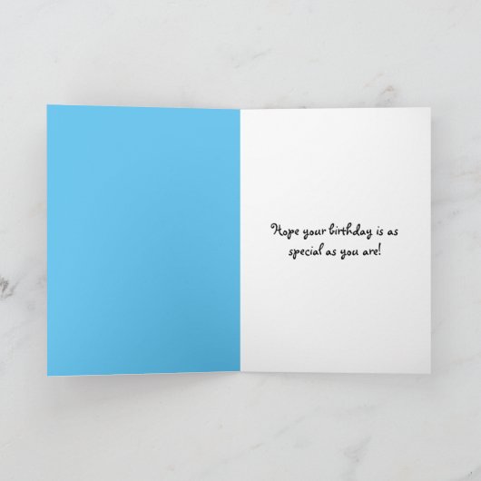 Happy Birthday Panda Karte (Innenseite)